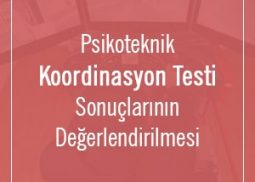 bursa psikoteknik koordinasyon testi değerlendirmesi